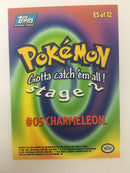 Charmeleon E5 of 12 Topps Trading Card Near Mint