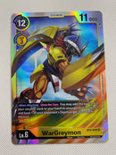 Digimon TCG WarGreymon BT4-048 SR Holo Near Mint