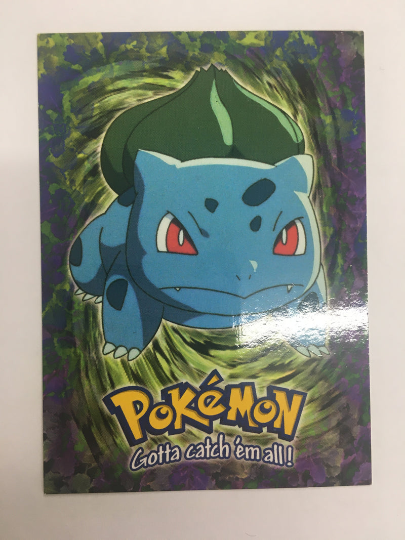 Bulbasaur E1 of 12 Topps Trading Card Near Mint