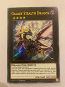 Yugioh Galaxy Stealth Dragon DLCS-EN126 Ultra Rare 1st Edition  Near Mint