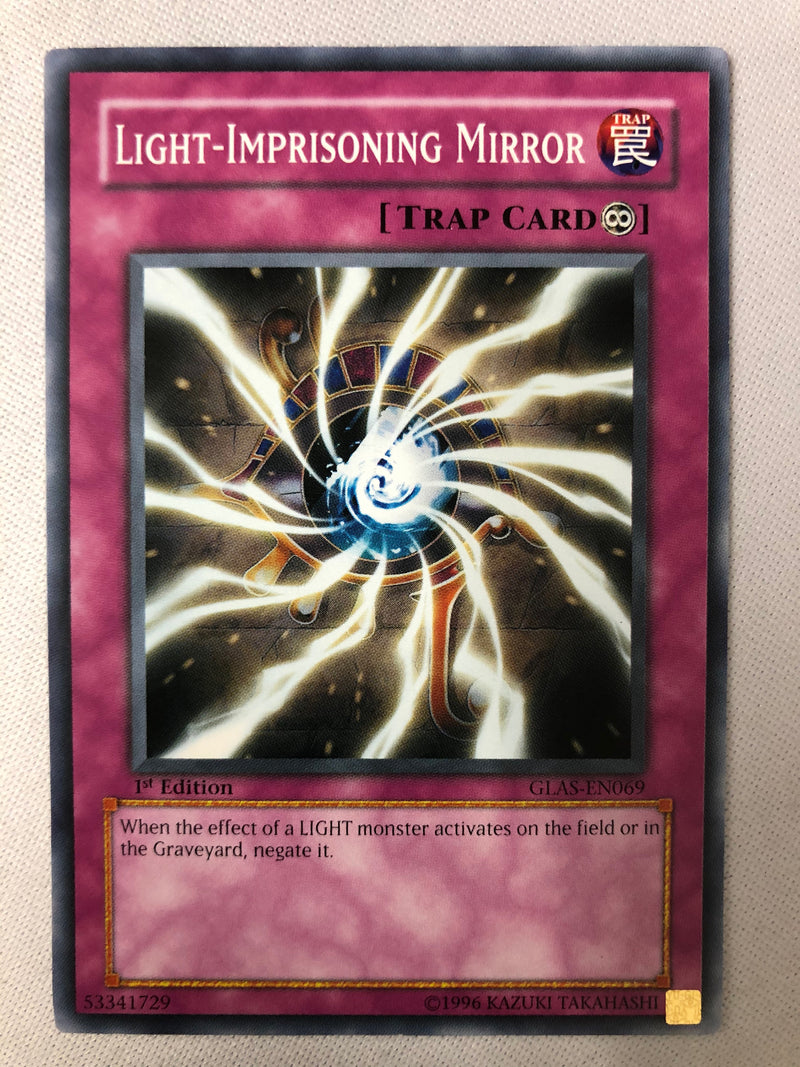 Yugioh Light-Imprisoning Mirror GLAS-EN069 Common 1st Edition NM