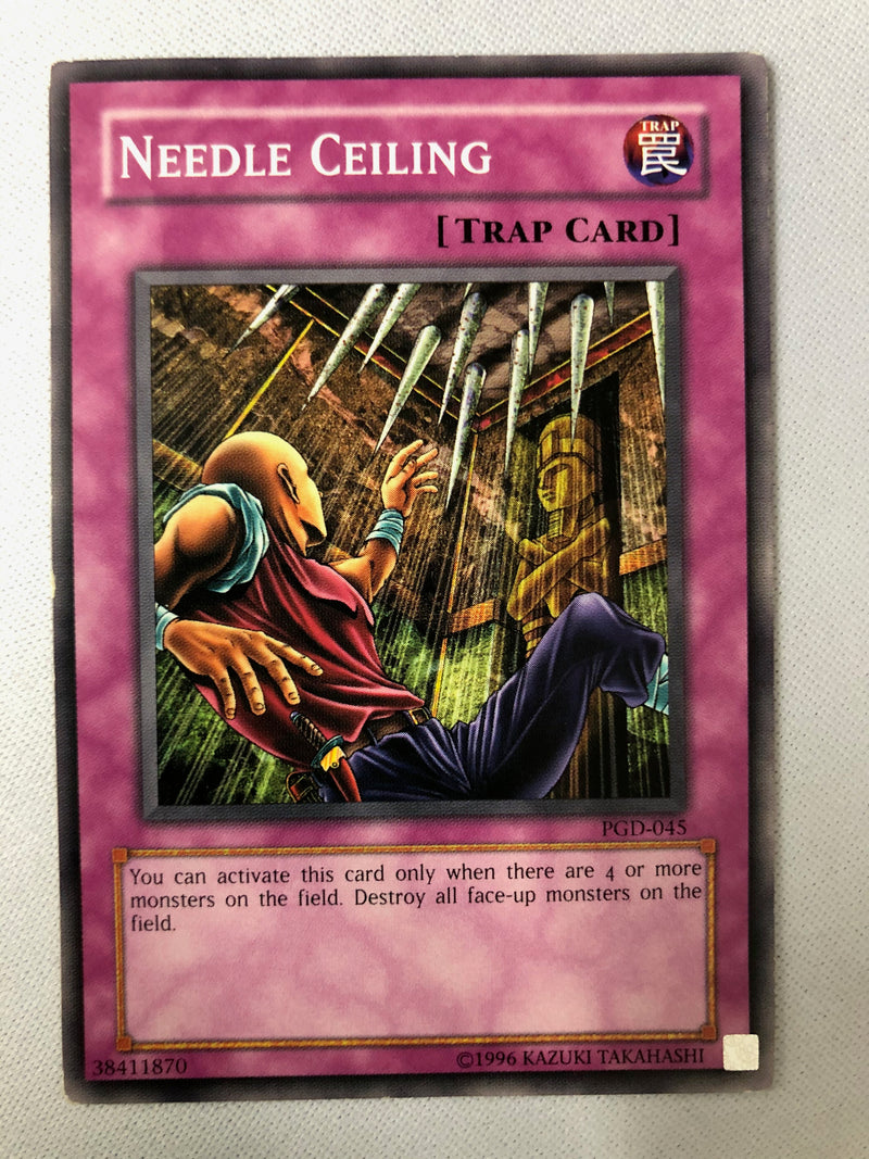 Yugioh Needle Ceiling PGD-045 Common Unlimited Edition NM