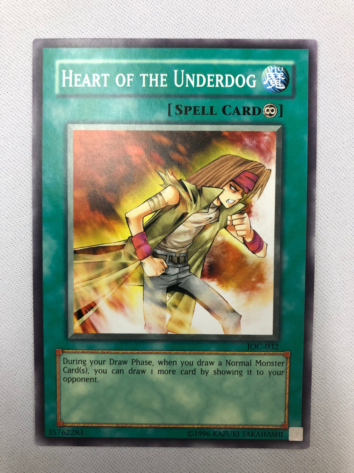 yugioh underdog card Yugioh Heart of the Underdog IOC-032 Common Unlimited NM
