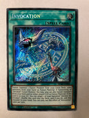 Yugioh Invocation BLAR-EN084 Secret Rare 1st Edition NM