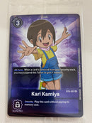 Digimon  Kari Kamiya bt4-097 Box Topper Near Mint
