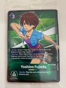 Digimon Yoshino Fujieda BT4-095 Sealed Box Topper Near Mint