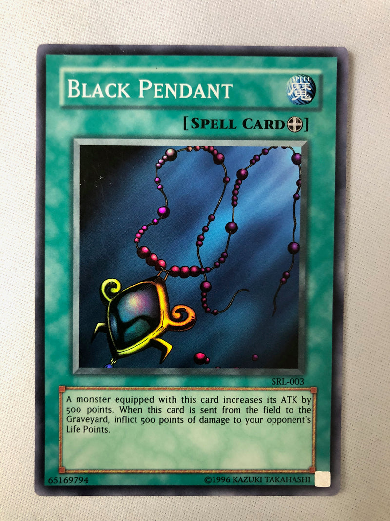 Yugioh Black Pendant SRL-EN003 Super Rare Unlimited Edition Near Mint