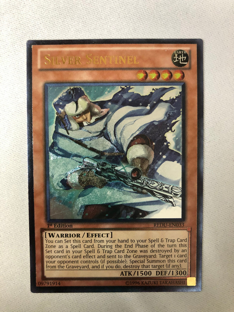 Yugioh Silver Sentinel REDU-EN033 Ultimate Rare 1st Edition Near Mint
