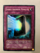 Yugioh Energy-Absorbing Monolith GLAS-EN075 Super Rare 1st Edition NM