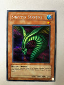 Yugioh Sinister Serpent SDD-002 Secret Rare Unlimited Edition Near Mint