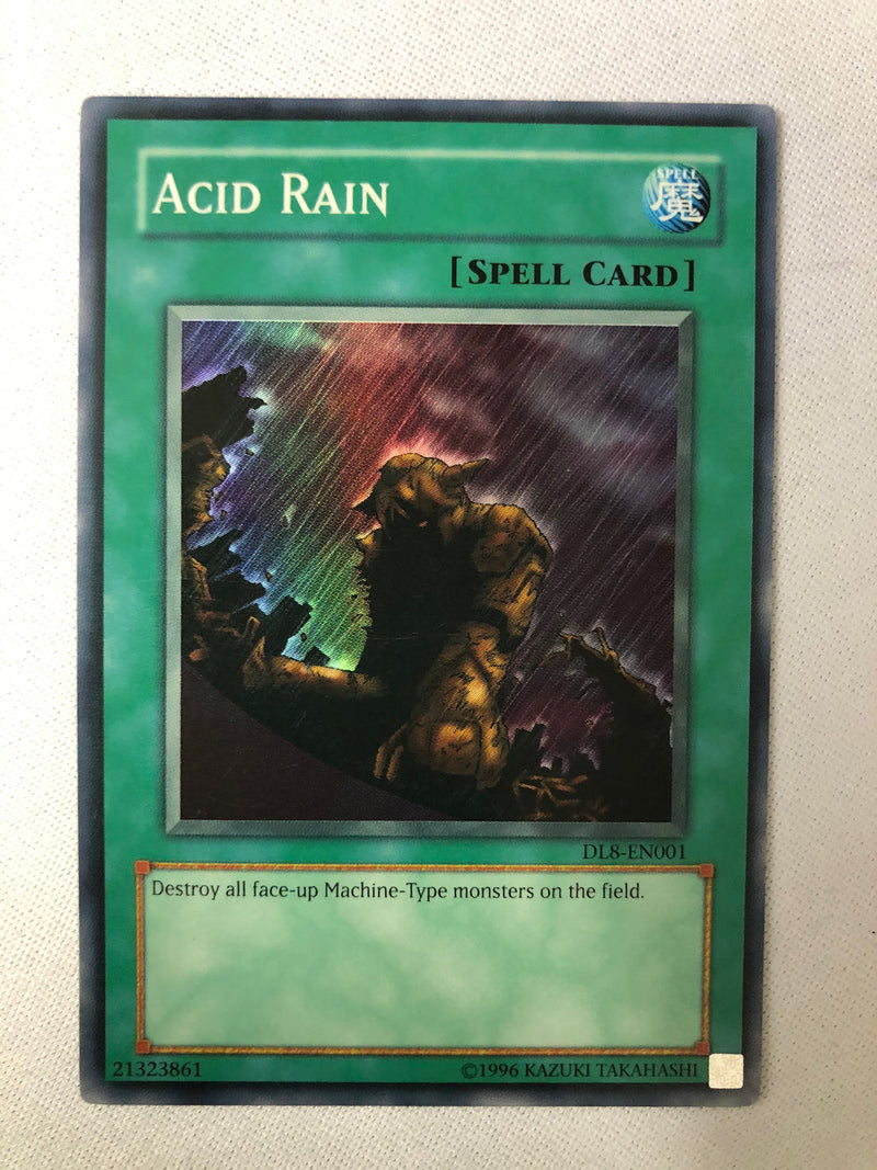 Yugioh Acid Rain DL8-EN001 Super Rare Unlimited Edition NM