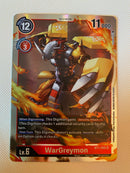 Digimon TCG WarGreymon BT1-025 Holo Near Mint