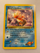 Misty's Goldeen 85/132 1st Edition Common Pokemon Card Near Mint