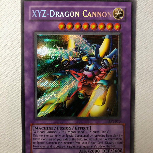 Yugioh XYZ-Dragon Cannon BPT-010 Secret Rare Near Mint/EX