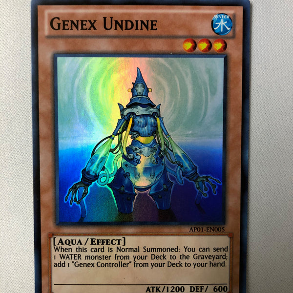 Yugioh Genex Undine AP01-EN005 Super Rare NM