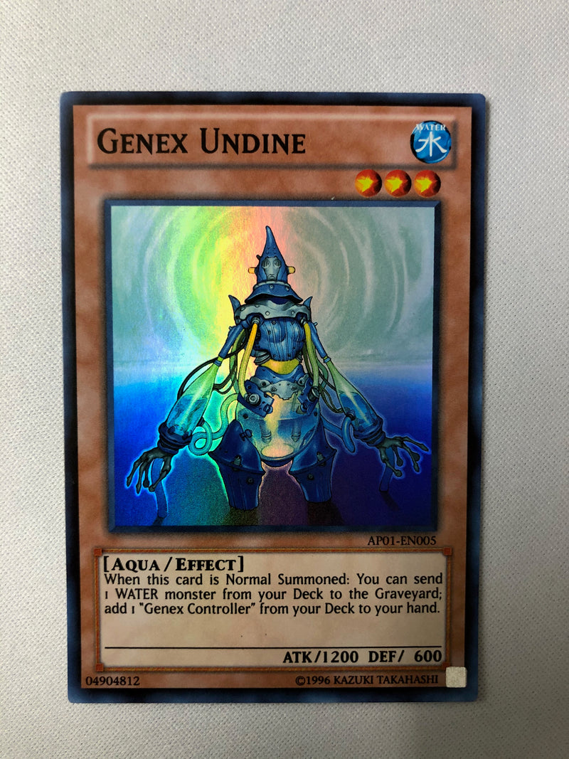 Yugioh Genex Undine AP01-EN005 Super Rare NM