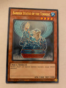 Yugioh Barrier Statue of the Torrent MAGO-EN112 1st Edition  Maximum Gold NM