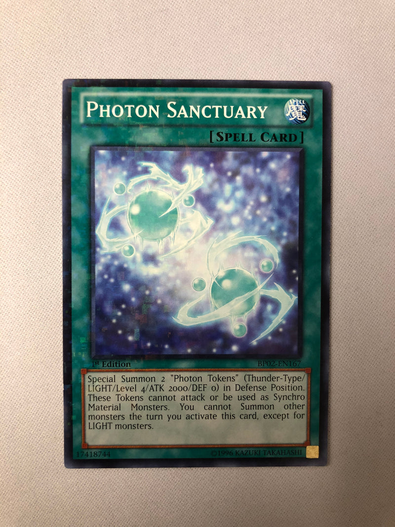 mosaic rare cards Yugioh Photon Sanctuary BP02-EN167 Mosaic Rare 1st Edition NM