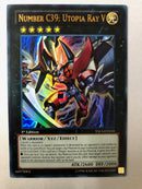 Yugioh NUMBER C39: UTOPIA RAY V YS13-ENV01 Ultra Rare 1st Edition NM