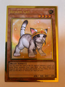 Yugioh Rescue Cat MGED-EN006 Gold Rare 1st Edition Near Mint