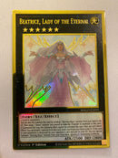 Yugioh Beatrice, Lady of the Eternal MAGO-EN035 1st Edition Gold Rare Near Mint