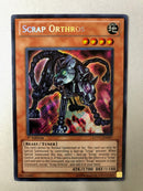 Yugioh Scrap Orthros EXVC-EN097 Secret Rare 1st Edition NM