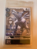 Digimon TCG  Alternate Art Gururumon BT3-065 Box Topper Naer Mint