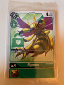 Digimon TCG Flymon  BT3-049. Box Topper Near Mint