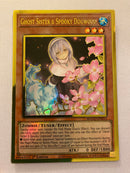 Yugioh Ghost Sister & Spooky Dogwood MAGO-EN013 1st Ed Gold Rare NM