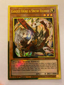 Yugioh Ghost Ogre & Snow Rabbit MAGO-EN009 1st  Gold Rare Near Mint