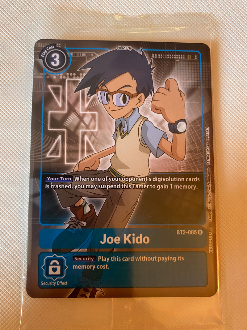 Digimon TCG  Joe Kido BT2-085 Box Topper Near Mint