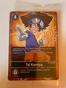 Digimon TCG Tai Kamiya  BT2-089  Box Topper Near Mint