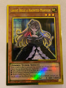 Yugioh Ghost Belle & Haunted Mansion MAGO-EN012 Gold Rare 1st Near Mint