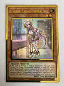 Yugioh Nurse Dragonmaid  MAGO-EN020 1st Edition Gold Rare Near Mint