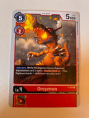 Digimon TCG Greymon P-010 Holo Rare Near Mint