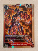 Digimon TCG Agumon  Bond of Bravery  BT6-018 Holo Near Mint