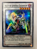 Yugioh Ally of Justice Catastor CT10-EN006 Super Rare Limited Edition Near Mint