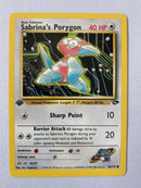 Sabrina's Porygon  98/132  Common  1st Edition  Pokemon Card Near Mint