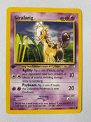 Girafarig 58/111  1st Edition  Neo Genesis Pokemon Card Near Mint