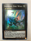 Yugioh Diamond Dire Wolf CT10-EN012 Super Rare Limited Edition Near Mint