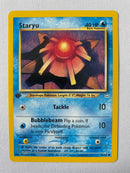 Staryu 56/64  Common 1st Edition Pokemon Card  Near Mint