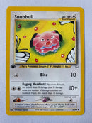 Pokemon Snubbull 55/64 1st Edition Common Pokemon Near Mint