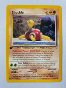 Shuckle  51/64  Common 1st Edition Pokemon Card Near Mint