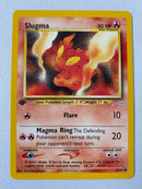 Slugma 53/64  Pokemon 1st Edition Common Pokemon Card Near Mint