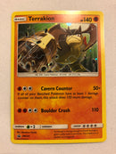 Terrakion SM223 Black Star Promo Holo Rare Pokemon Card Near Mint