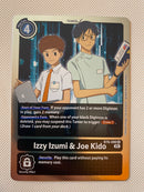 Digimon TCG Izzy Izumi & Joe Kido BT6-090  Rare Naer Mint