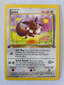 Eevee 51/64 1st Edition Common Pokemon Card Near Mint