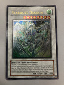 Yugioh Stardust Dragon TDGS-EN040 Ultimate Rare Unlimited Edition Near Mint