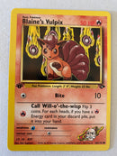 Blaine''s Vulpix  66/132 Common 1st Edition Pokemon Card Near Mint