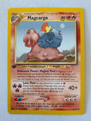 Magcargo  33/64 1st Edition Uncommon Pokemon Card Near Mint